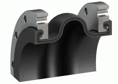 Kompensatory gumowe z kołnierzami obrotowymi DN50 - DN1200