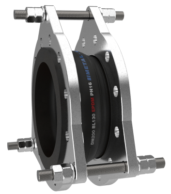 Kompensatory gumowe z kołnierzami obrotowymi KM DN50 - DN1200